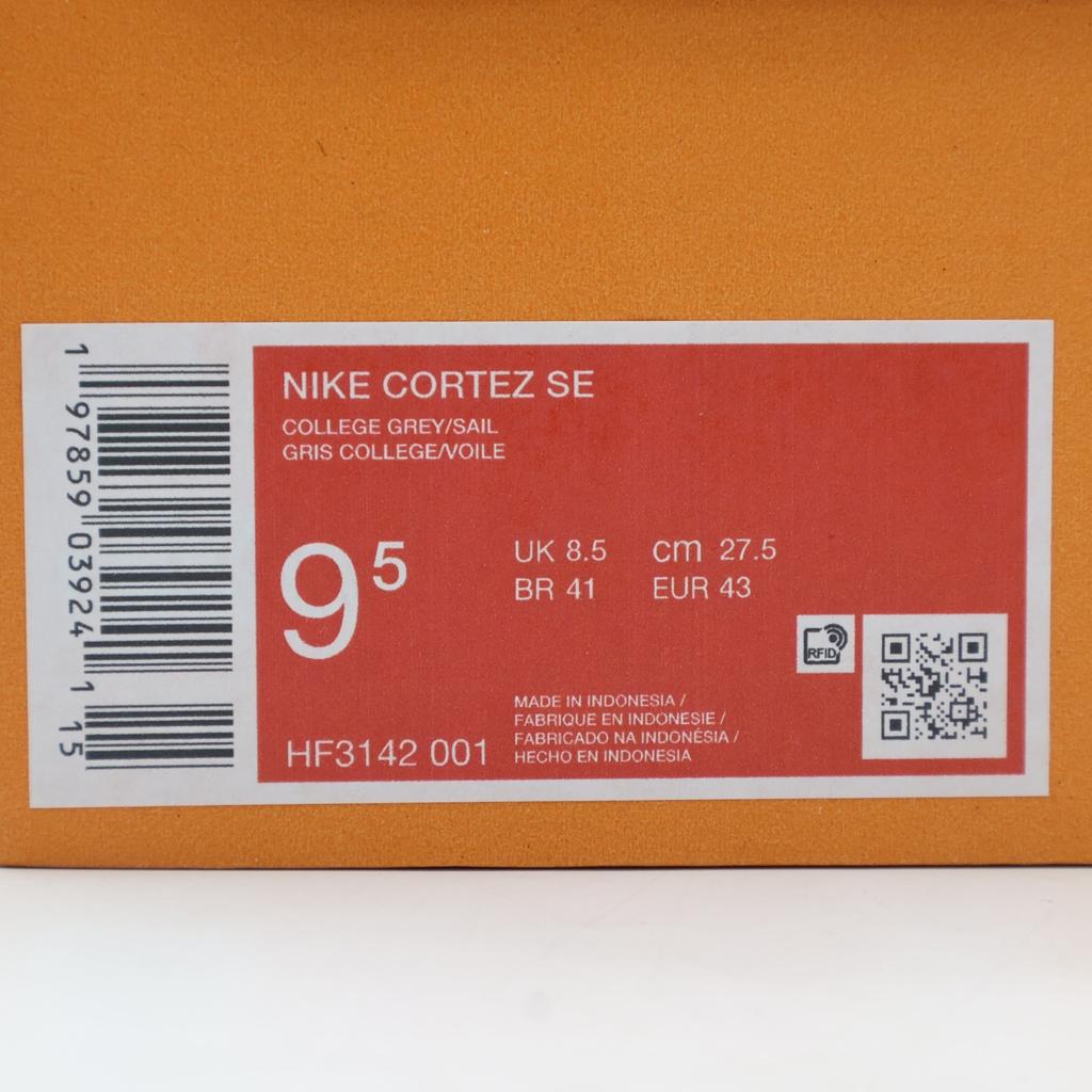 HF3142-001 Nike Cortez SE College Gray Sail Dark Team Red (Men's)