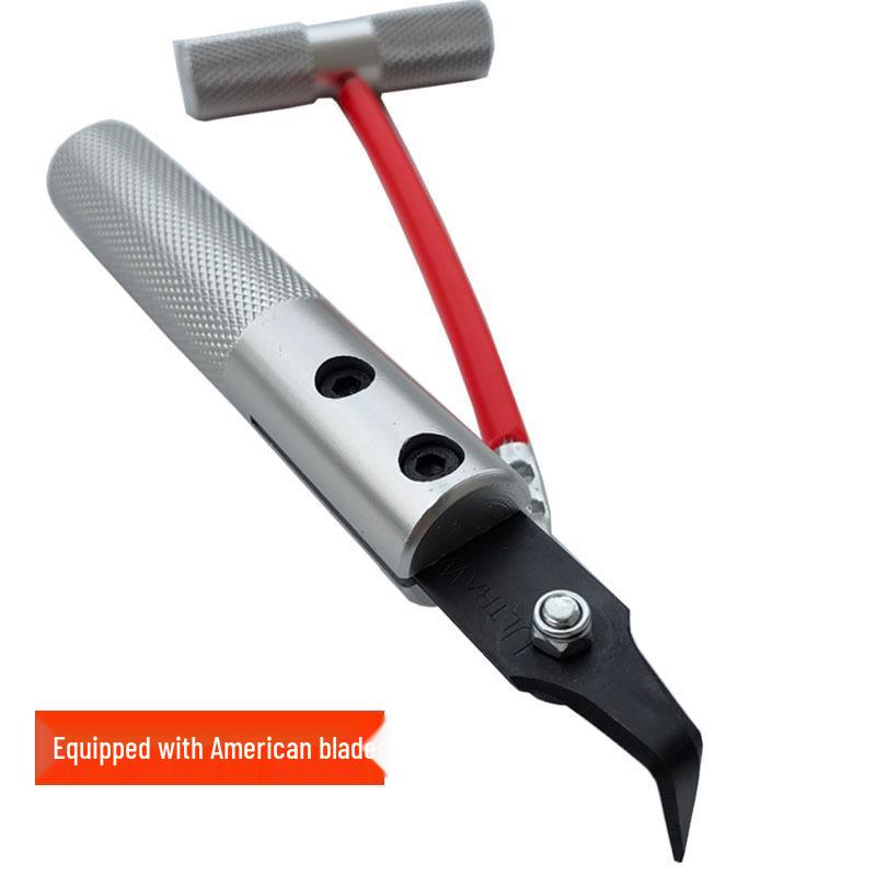 Car Windshield Removal & Installation Wire Saw Tool - Steel Wire Puller & Knife