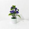 Artificial Rose Plant With Plastic Construction For Wedding Decor And Home Display