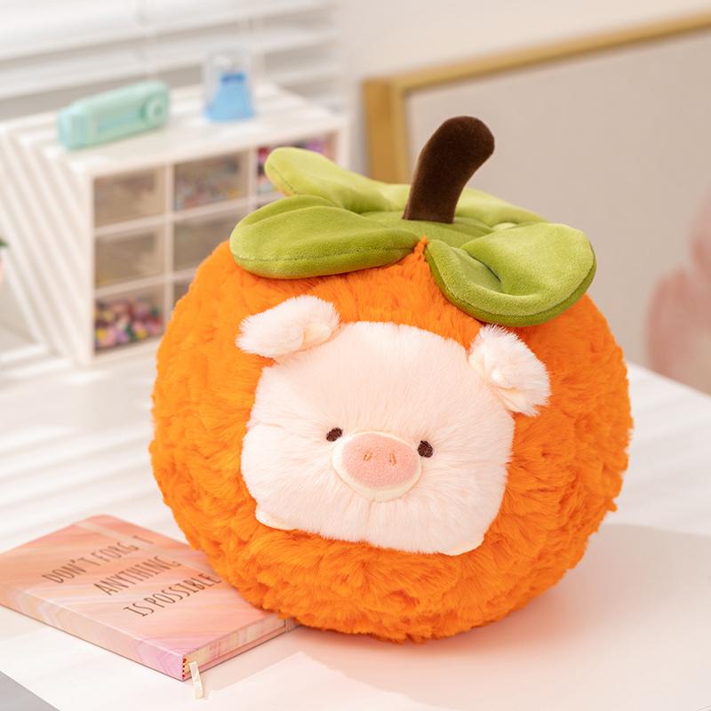Kreative Cartoon Süße Schweinchen Plüschtiere Weich Flauschig Dicke GlücksKaki Schweinchen Puppe Anhänger Lustiger Schlüsselanhänger Niedliche Taschen Deko 10cm pendant