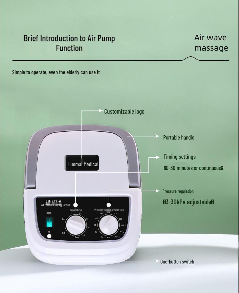 Air Wave Leg Massager: Cross-Border Pressure Therapy Device