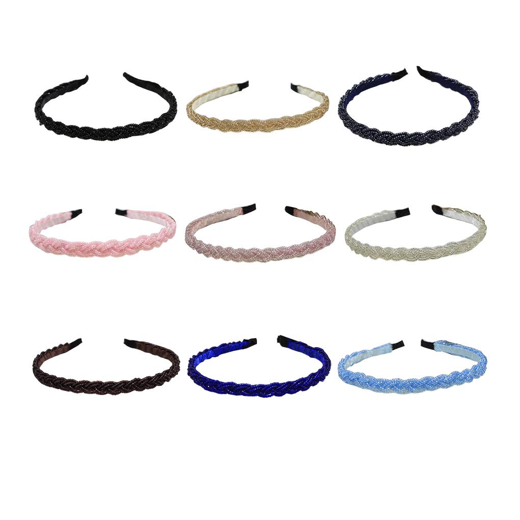 Hair Accessories Handmade Style Women Headband Simple Styling Matching Adjustable Hairband for Children Students Teens