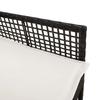 Garden Chair 2 Pcs Black 55 X 53 X 85 Cm Poly Rattan