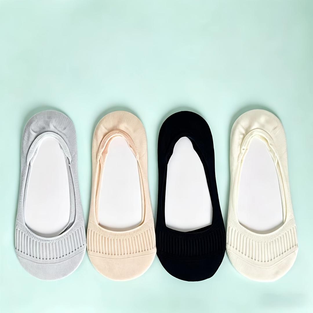 4Pairs Women Ultra Low Cut Invisible Socks Mesh Breathable No Show Liner Socks 4pairs(8pcs)