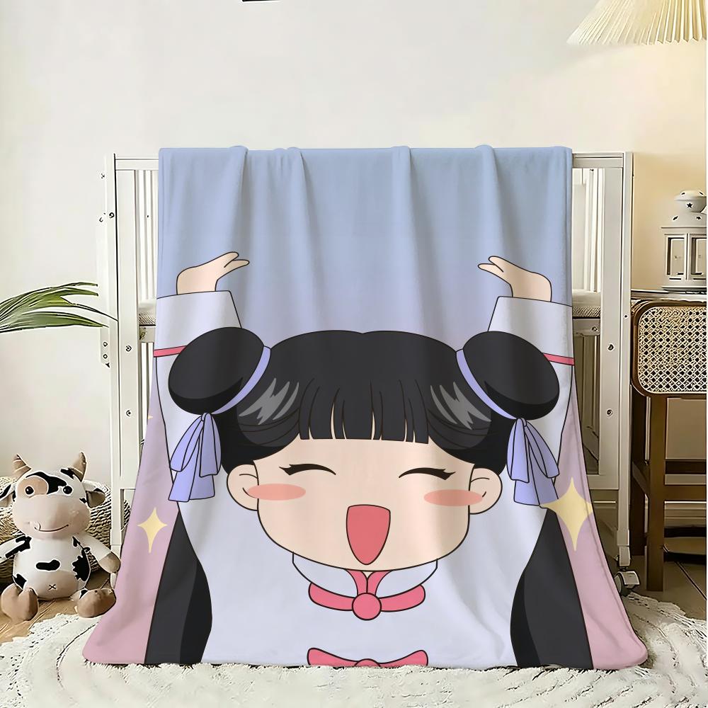 C-Cardcaptor S-Sakura Throw Soft Flannel Throw Blanket, Lightweight Breathable Summer Nap Blanket For Home Travel Cozy Decor