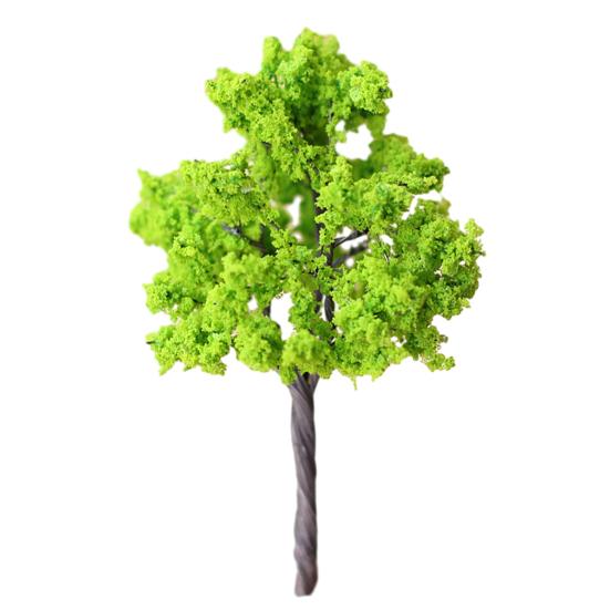 Model Trees DIY Micro Landscape Ornaments Decorative Miniature Blossom Trees for DIY Crafts And Moss Gardens