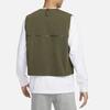 Nike Pure Color Multi-Pocket Functional Casual Vest Men Tops Khaki-Green FN3215-325