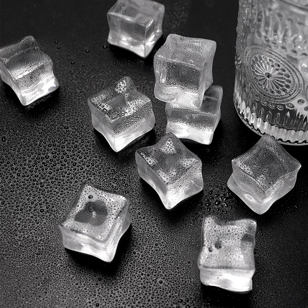 30Pcs Crystal Diamond Artificial Ice Blocks for Photography Props Vase Filling Home Decoration DIY Party Supplies Wedding Decor