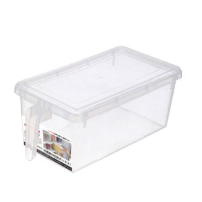 Organizador de Refrigerador 5L Plástico de Grado Alimenticio Sellado Contenedor de Almacenamiento de Alimentos Caja con Tapa y Asa