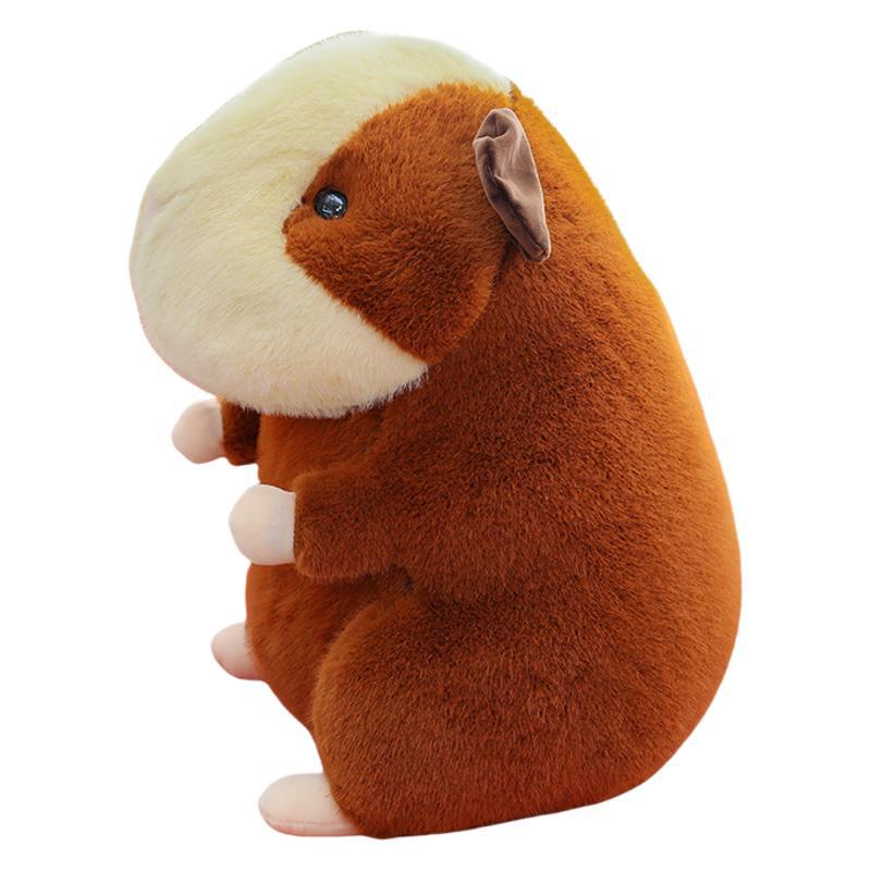 Cute Guinea Pig Plush Toy Figurine for Sleep Decoration and Holiday Gift