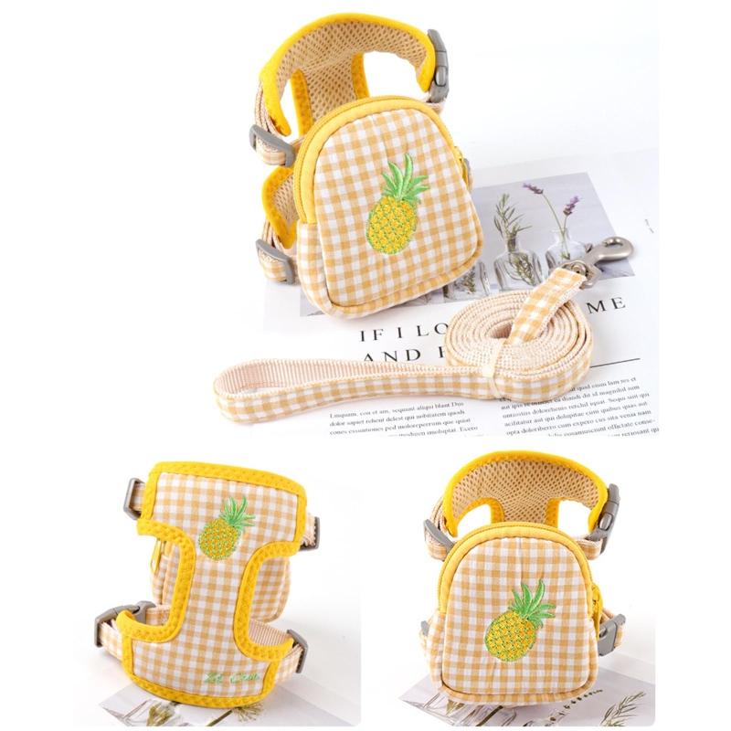 Dog Backpack No-Pull Pet Harness Vest with Saddle Bag Backpack for Traveling Dog Self for Carrier Backpack Camping Hikin
