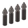 4Pcs Extruder Nozzles for CR K1 Hardened Steel Smoothing Durable Prevent Clogging 3D Printer