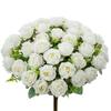Artificial Flowers Silk Rose Diy Wedding Party Bridal Garden Roses Arch Home Festival Decorative Wreaths Photography Accessories
