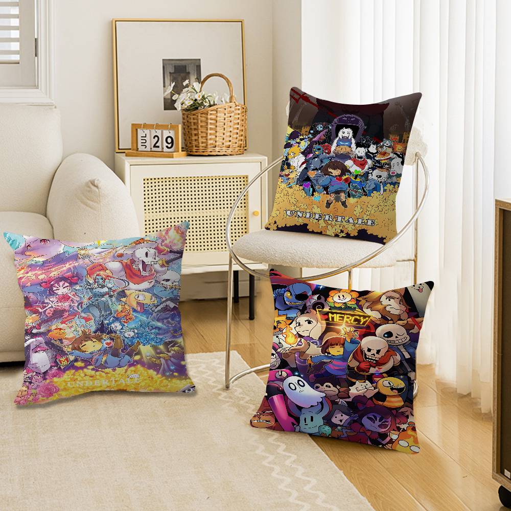 Game U-Undertale Pillowcases Home Bedding Decorative Pillow Cover Wedding Super Soft Pillow Case