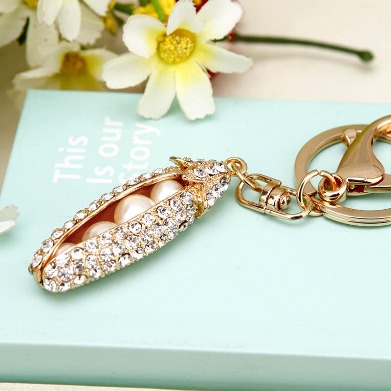 Creative Bling Rhinestone Watermelon Fine Workmanship Portable Bag Pendant Fashion Jewelry Decor Gift For Friends Bag Charm