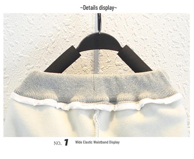 Sprunki Rhythm Box Kids' Plus Velvet Hoodie Set, Unisex, Warm Two-Piece for Autumn/Winter
