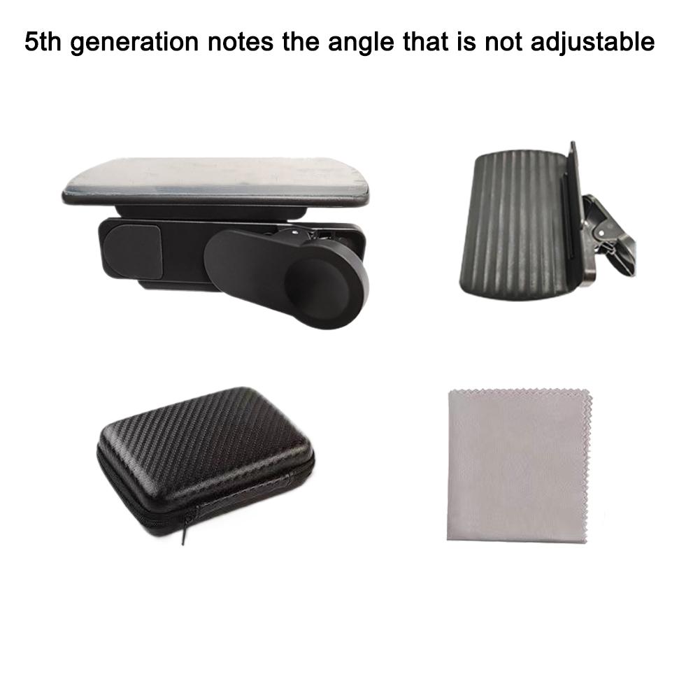 Photo Assist Mirror For IPhone & All Mobile Phones Adjustable Magnetic Phone Rear Selfie HD Vlog Mirror Photo Assist Clip Kit