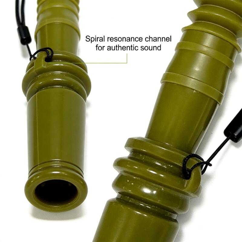 Outdoor Jagd Hirschruf Einstellbare Tonkontrolle Hirschruf Pfeifgeräusche Jägerköder Tragbare Jägerköder Ausrüstung