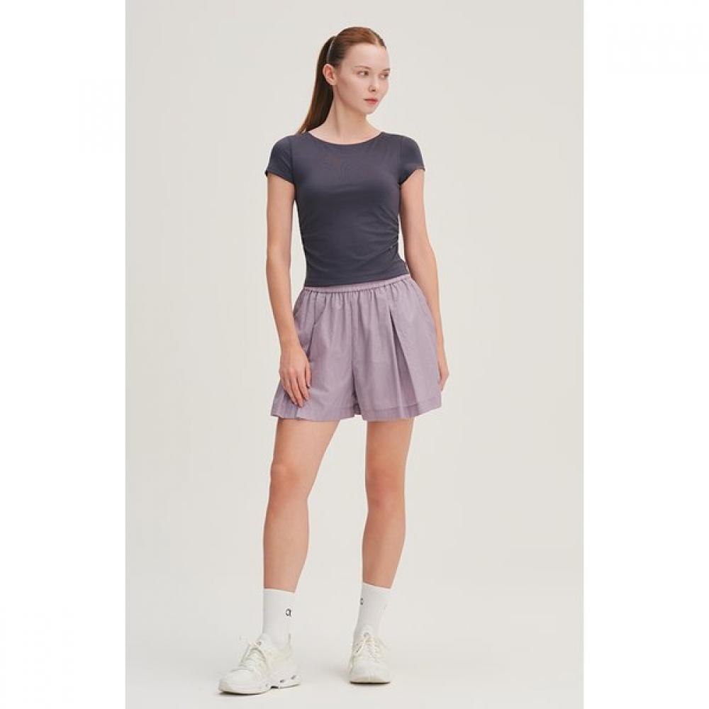 Huit Back Cutout Ribbon In Bra Short Sleeve Tee Htwts6j12t