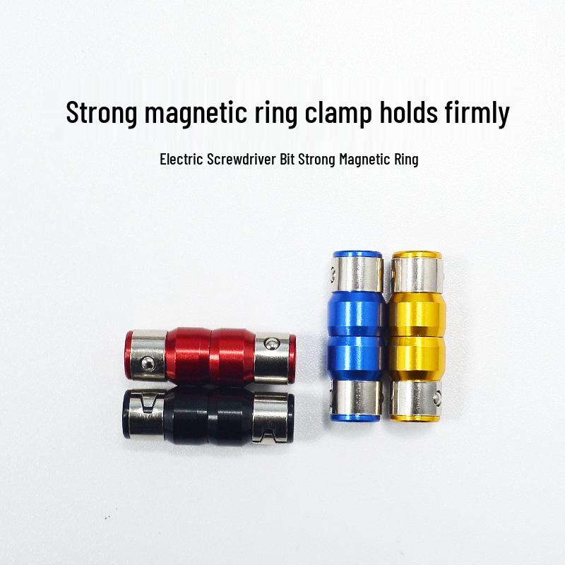 Bead-Type Anti-Drop Magnetic Ring for Strong Magnetized Cross Screwdriver