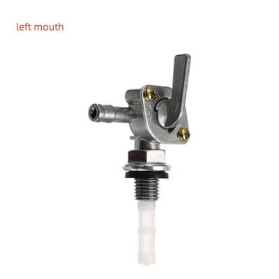 Left Mouth Fuel Tank Switch Valve Right Mouth Fuel Shut Off Valve  for 2-8KW Generator Oil Tank
