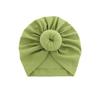 1Pc Knot Headwraps Caps Kid Toddler Beanie Bonnet Cotton Girl Turban Hat Infant Baby