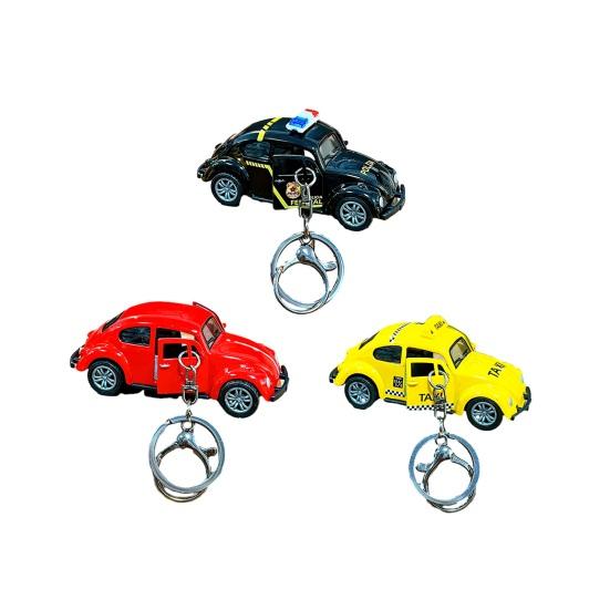 Keychain Pendant with Opening Door Design Compact Size Realistic Alloy Car Shape Key Chain Bag Hanging Accessories