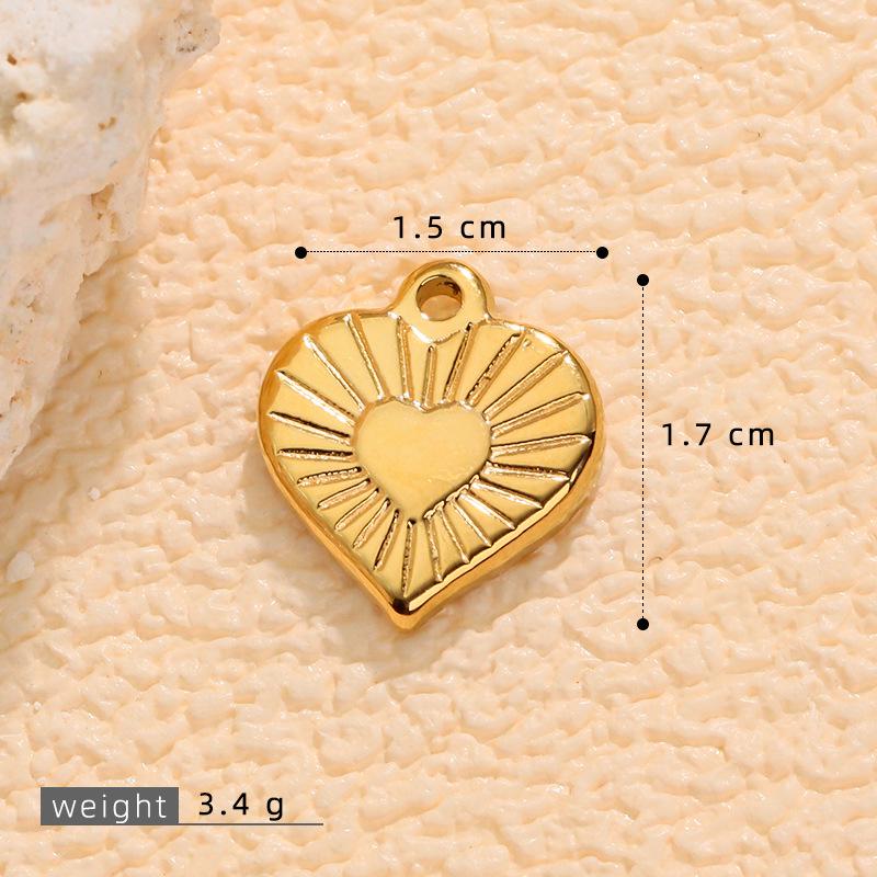 Cross Retro Stainless Steel Heart Pendant Jewelry Collection: Bracelet, Necklace, Earrings, Charms