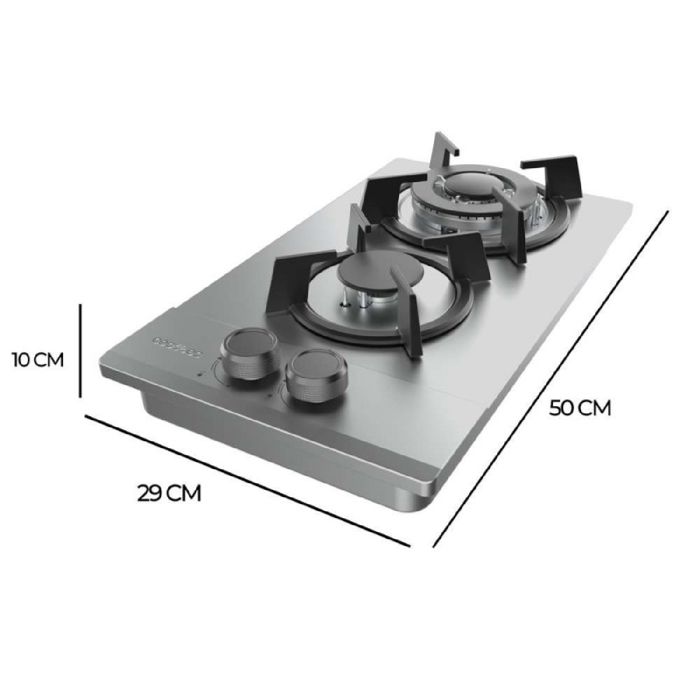 Cecotec Plaque gaz Bolero Squad G 2200S Inox