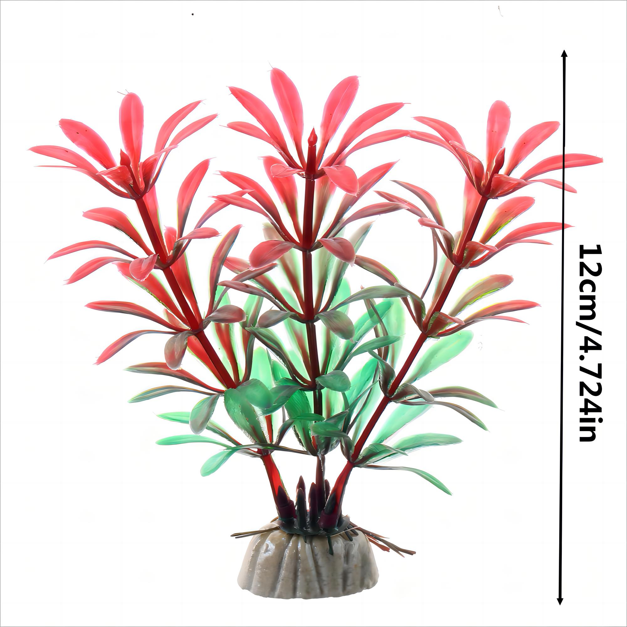 1 Pc PVC Artificial Aquatic Plants Aquarium Decoration Simulated Plants Aquatic Plants Environmentally Friendly Accessories