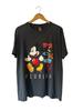 Vintage Mickey Mouse T Shirt Men’s XL 90’s USA Single Stitch Charcoal Gray