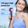 Foldable Handheld Fan Super Mini Turbos Handheld Rechargeable Fan For Outdoor Sports Activities