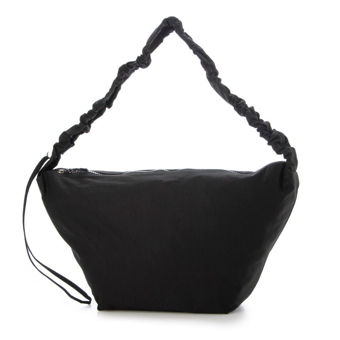 Сумка Kashkash с кулиской и сборками на плече 10-00-01970 Женская Черная
