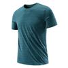 Taglie Forti T-shirt da Uomo a Maniche Corte in Seta Ghiaccio ad Asciugatura Rapida Taglia Ampia Casual Girocollo Mezza Manica