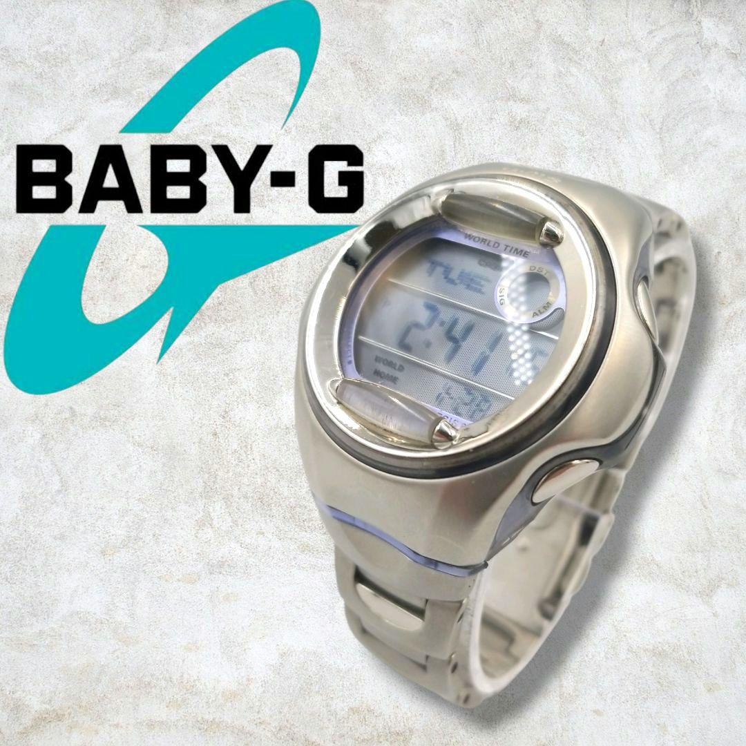 

[Б/У] Часы Goku Baby-G Casio Цифровые GMS Нержавеющая сталь