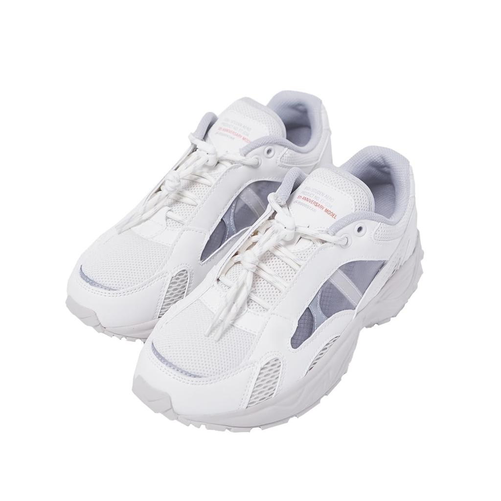 Moonstar Eight Tenth STUDENAERO Pure Size 3E Sneakers, White, 23.5 cm,