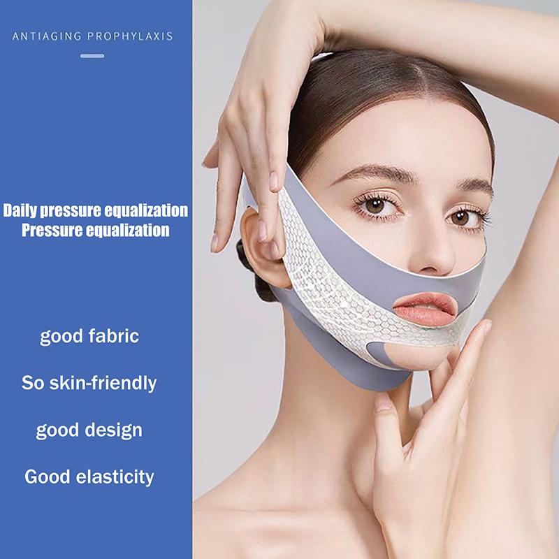 Face-Lift se spánkem Face V Shaper Obvaz na zeštíhlení obličeje Relaxační Shape Lift Masáž redukující dvojitou bradu Obličejová masáž