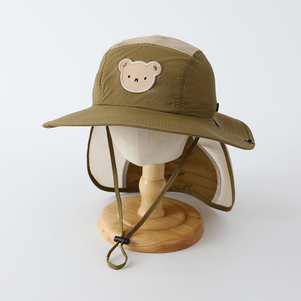 Kids' Breathable UV Protection Sun Hat with Large Brim