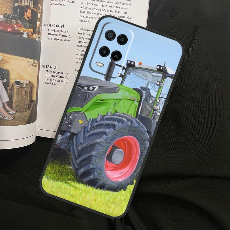Farm Vehicle Tractor For Oppo A38 A18 A58 A78 A98 A79 A40 A60 A80 A16 A76 A96 A15 A74 A94 A54 A77 A17 Phone Case