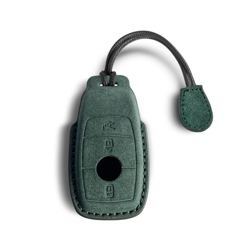 Mercedes Key Case: Compatible with 24 Models Including C260L, E300L, GLC, GLE, S-Class, GLA Car Key Shell Buckle