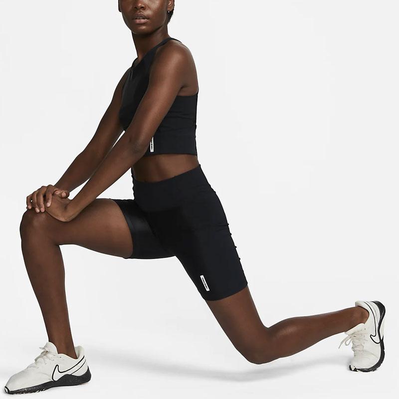 New Nike Sports Shorts Women's Black DX0224-010