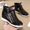 Creștere înălțime interioară pantofi de damă primăvară și vară pantofi sport pantofi casual versatili de damă pantofi cu toc wedge pantofi simpli