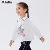 M.Latin Girls' Magic Girl Retro Navy Collar Polo Long Sleeve T-Shirt