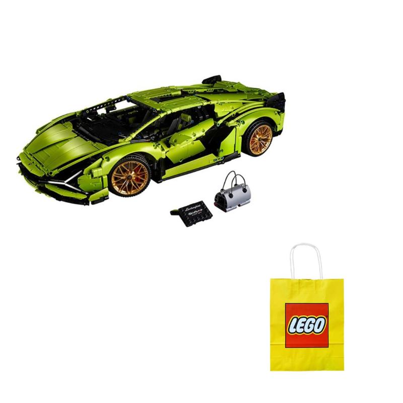 LEGO Technic Lamborghini SIAN FKP37 Running Car Blocks  3696 42115-1