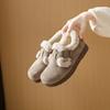 2025 Winter New Boken Shoes with Velvet Korean Edition Female Student Board Shoes Sports Warm Casual Shoes