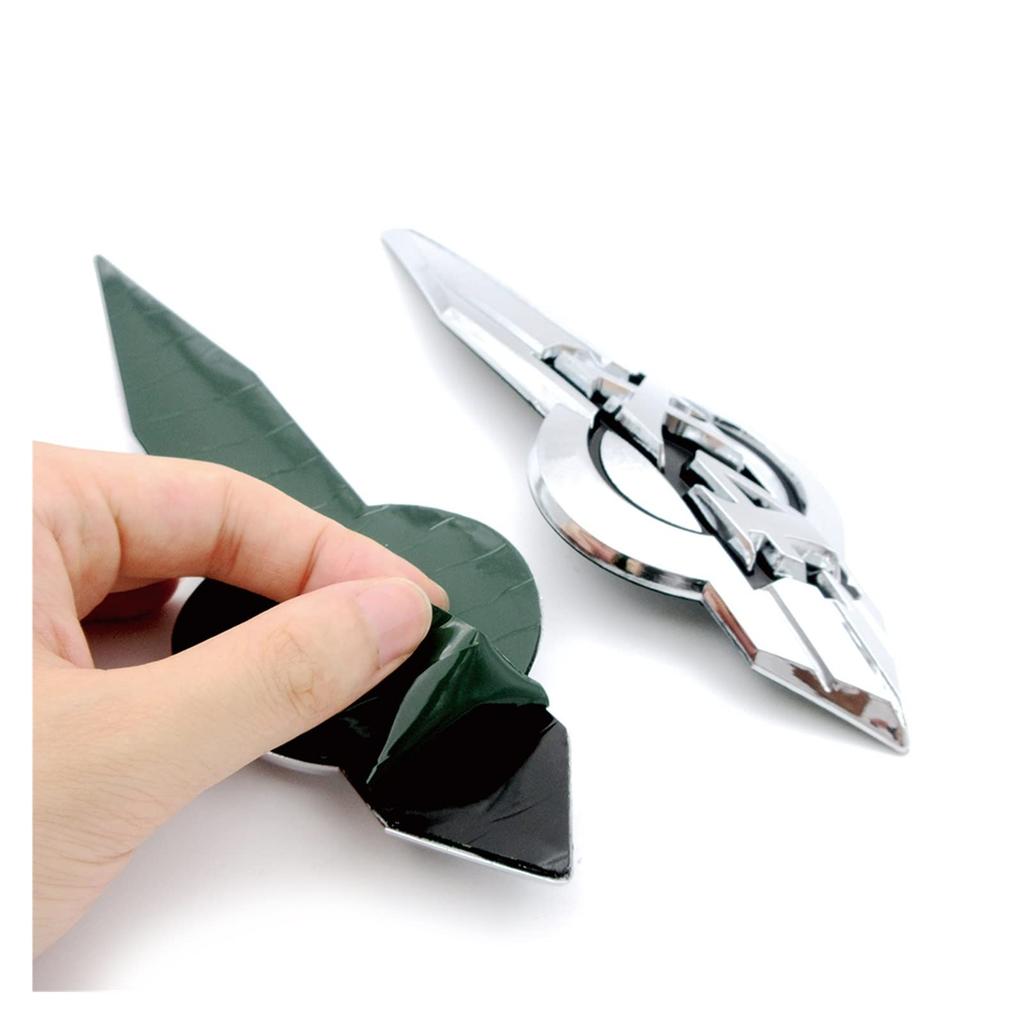 Motorcycle Fuel Tank Gas Cover Emblem Sticker Fairing Protector Badge Chrome Decorative Decal