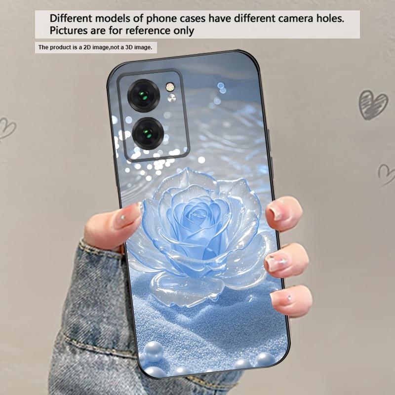 Farbverlauf Kristall Rose Für Oppo Realme 11 12 12X 14 Pro Plus 8 C55 C63 65 67 75 51 53 GT 2 7 Neo 3 5 SE 7 50 TPU weiche Handyhülle