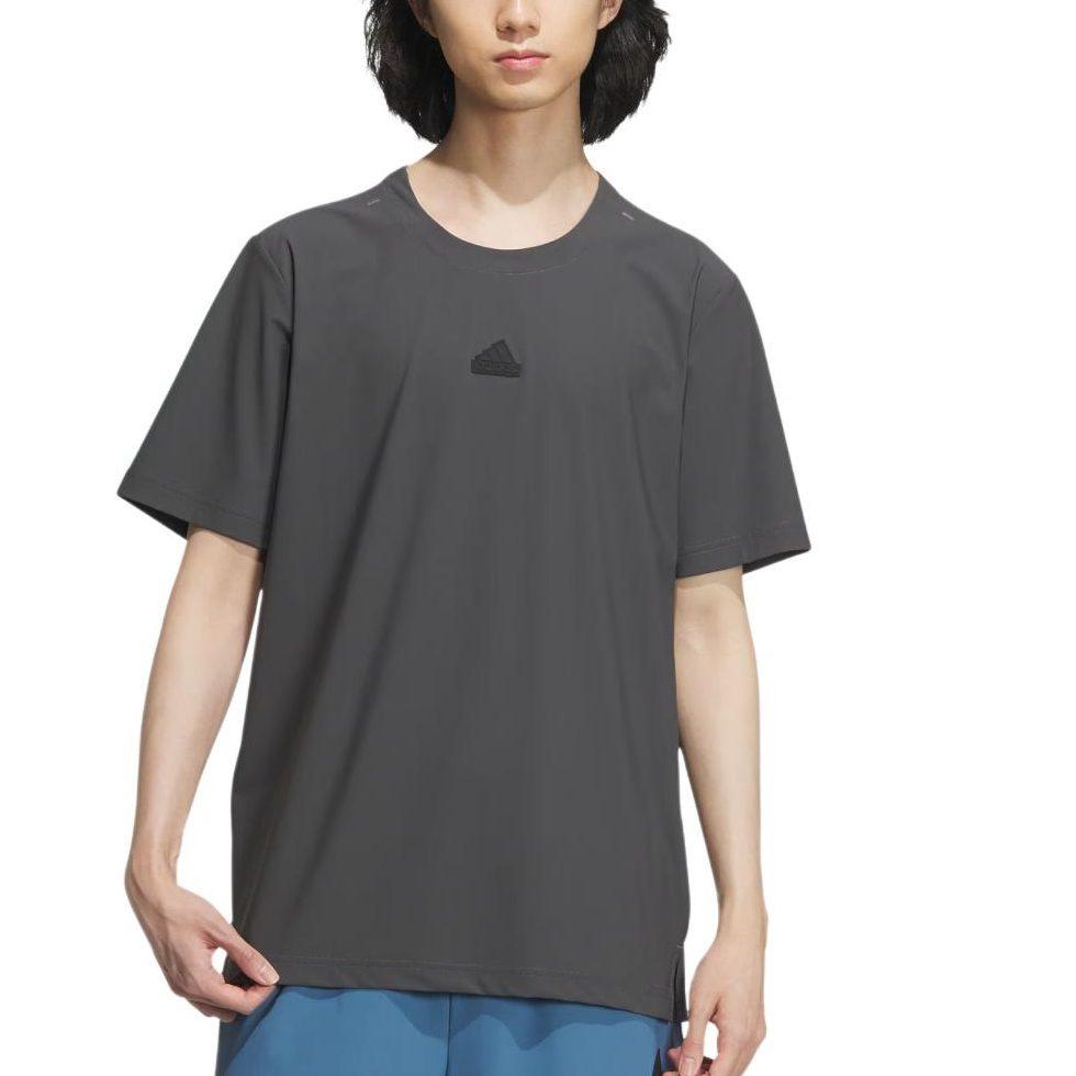 Adidas T Shirt Men's Solid Dark Gray IT4345