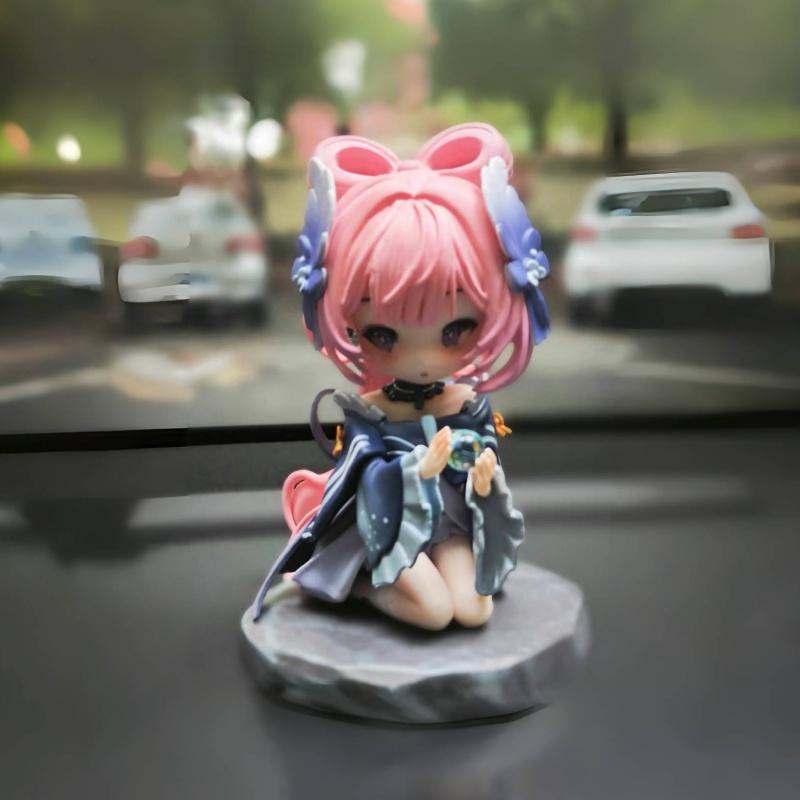 In Stock Sangonomiya Kokomi Figure Genshin Impact Anime Sangonomiya Q Version Cute Statue  Desktop Decoration Gift Toy