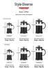 French Press High Borosilicate Glass Cold Brew & Tea Extractor Pot